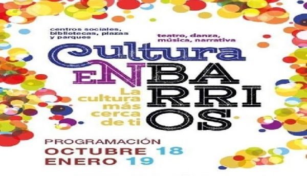 Cultura en Barrios (de octubre a enero)