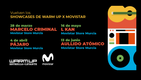 Nuevos showcases del Warm Up en Murcia