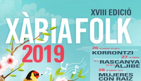 4 conciertos del Xàbia Folk para este fin de semana